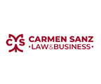 Logotipo del bufete de abogados Carmen Sanz Law & Business